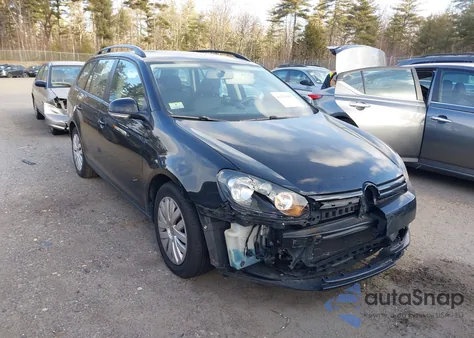 2011 Volkswagen Jetta Sportwagen 2.5L S из США, поврежденный, VIN 3VWPX7AJ5BM612959